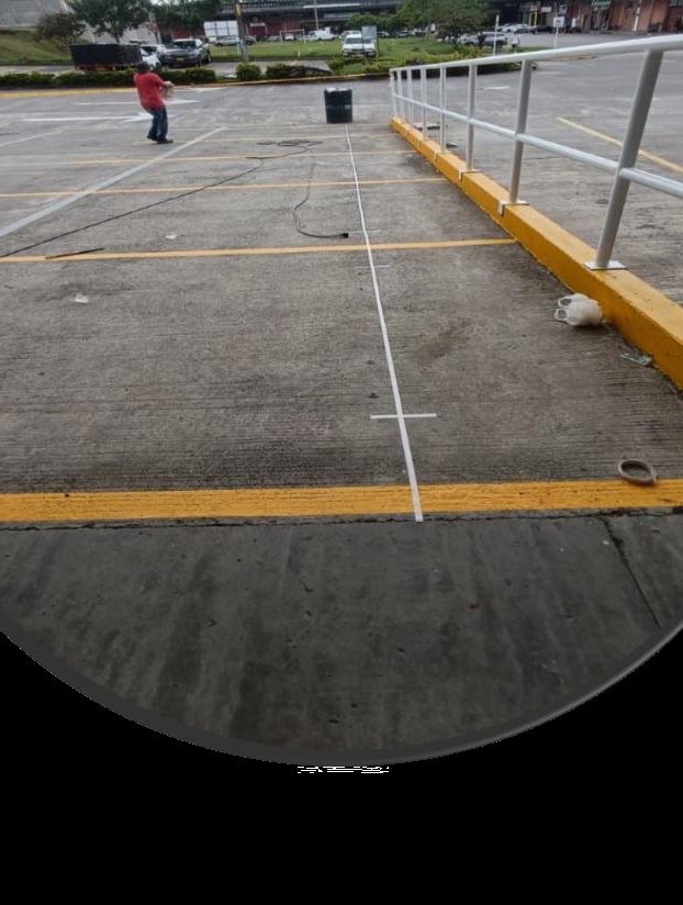 Demarcación de parqueaderos, Mercasa